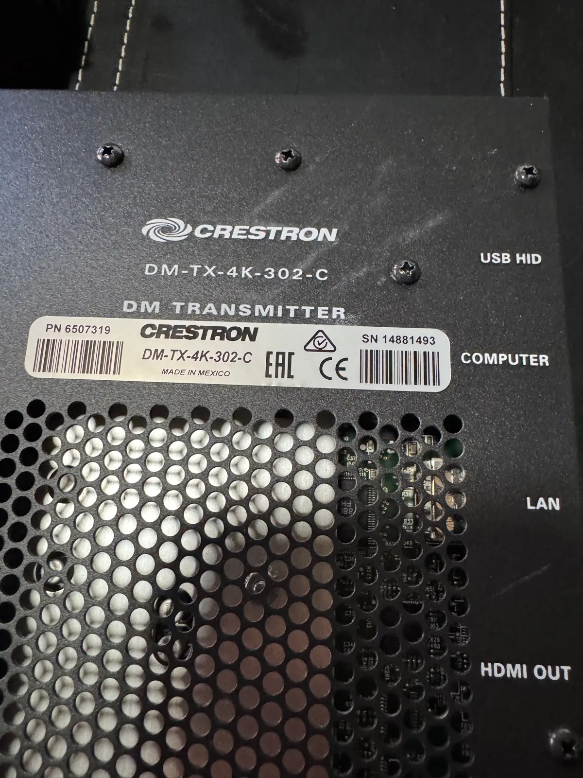Crestron 4K DM & Barco ClickShare Commercial AV Installer Bulk Job Lot